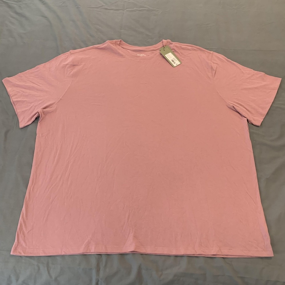 Goodfellow & Co Pink Short Sleeve Crew Neck Tee